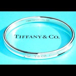Tiffany 1837 sterling bangle